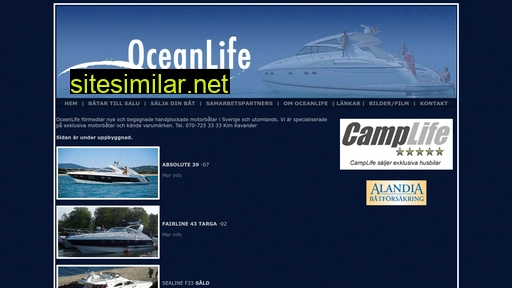 oceanlife.se alternative sites