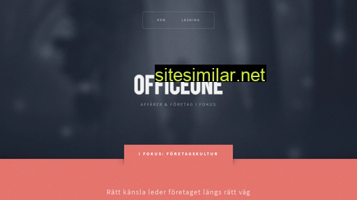 officeone.se alternative sites