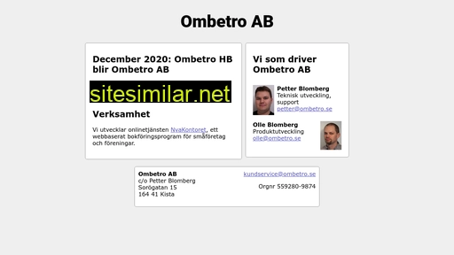 ombetro.se alternative sites