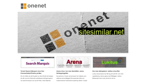 onenet.se alternative sites
