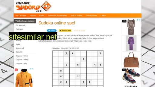 onlinesudoku.se alternative sites