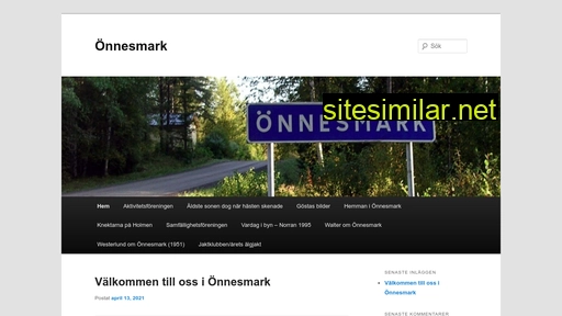 onnesmark.se alternative sites