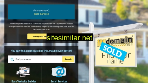 opel-bank.se alternative sites