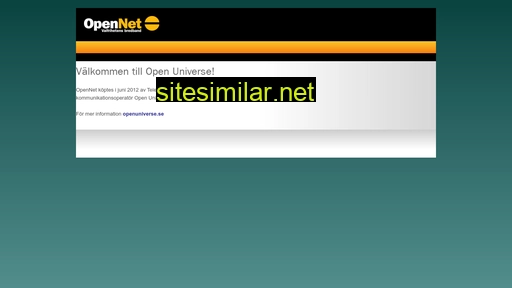 openet.se alternative sites