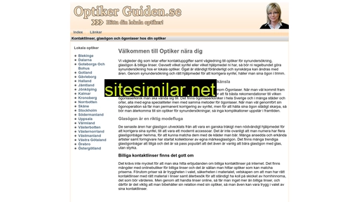optiker-guiden.se alternative sites