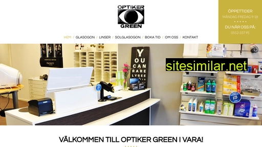 optikergreen.se alternative sites