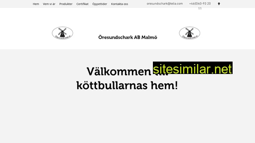 oresundschark.se alternative sites