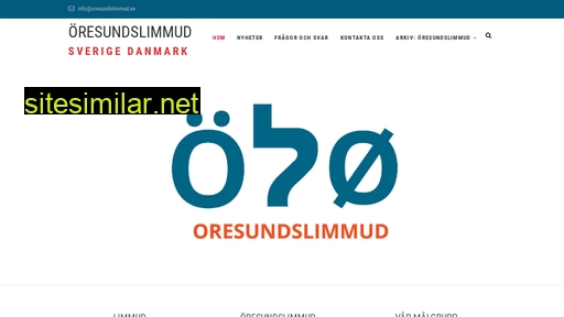 oresundslimmud.se alternative sites