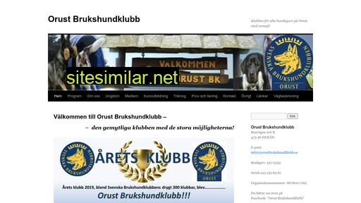 orustbrukshundklubb.se alternative sites