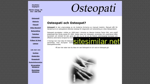 osteopatigoteborg.se alternative sites