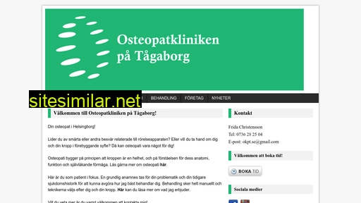 osteopatklinikenpatagaborg.se alternative sites