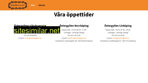ostergyllen.se alternative sites
