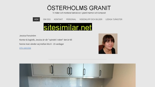 osterholmsgranit.se alternative sites