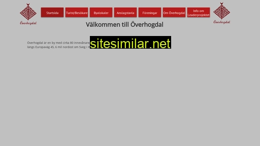overhogdal.se alternative sites