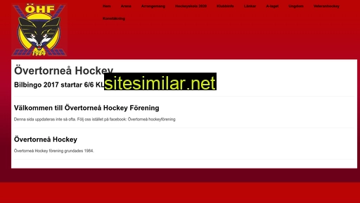 Overtorneahockey similar sites