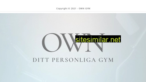owngym.se alternative sites