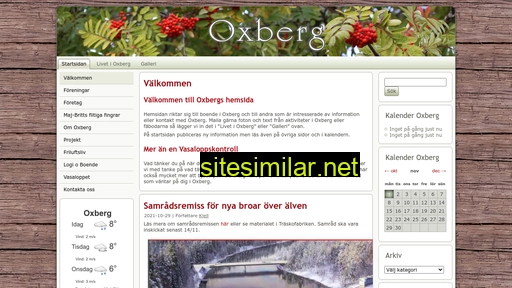 oxberg.se alternative sites