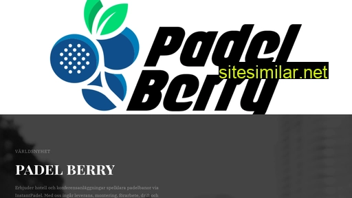 padelberry.se alternative sites