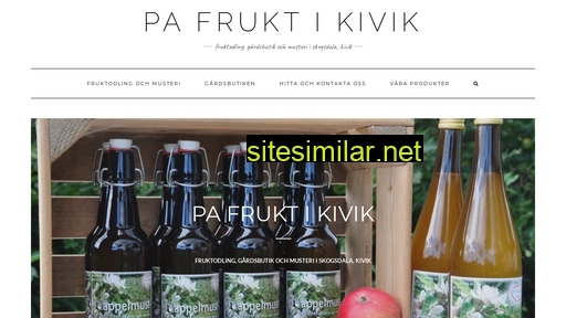 pafrukt.se alternative sites