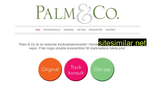 palmco.se alternative sites