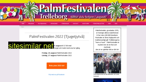 Palmfestivalen similar sites