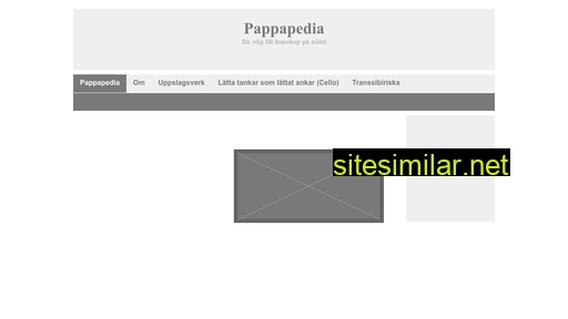 pappapedia.se alternative sites