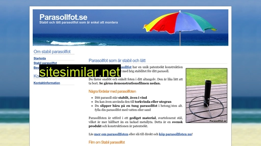 parasollfot.se alternative sites