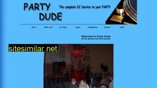 partydude.se alternative sites