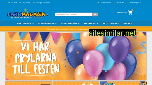 Partymagasin similar sites