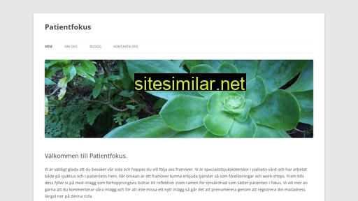 patientfokus.se alternative sites