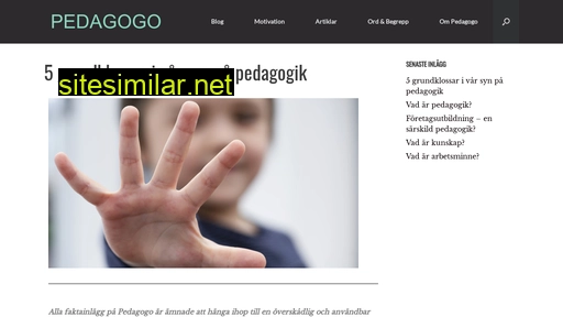 pedagogo.se alternative sites