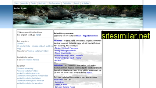 pelles-fiske.se alternative sites