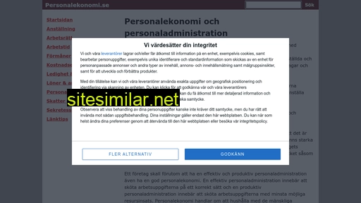 personalekonomi.se alternative sites