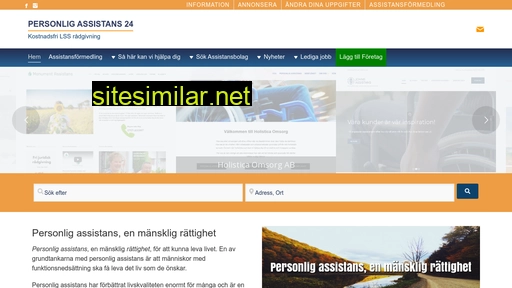 personligassistans24.se alternative sites