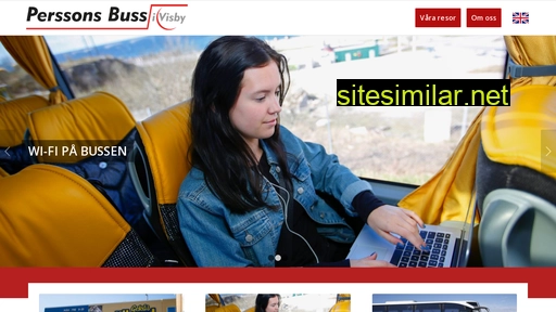 perssonsbuss.se alternative sites