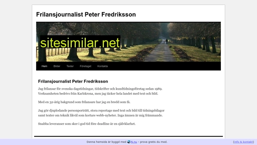 Peterfredriksson similar sites