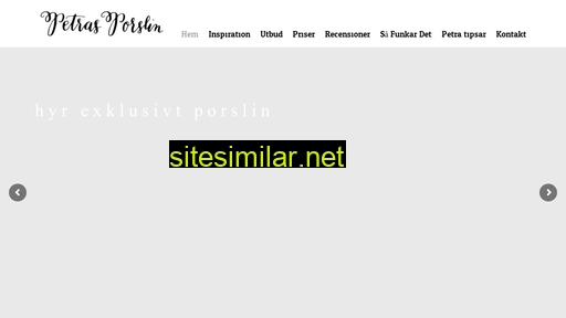 petrasporslin.se alternative sites
