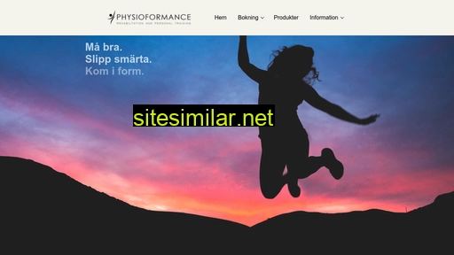 physioformance.se alternative sites