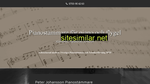pianostammarepeterjohansson.se alternative sites