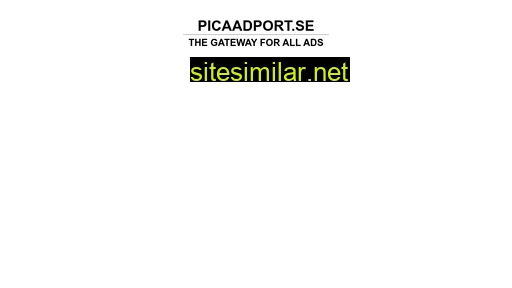 picaadport.se alternative sites
