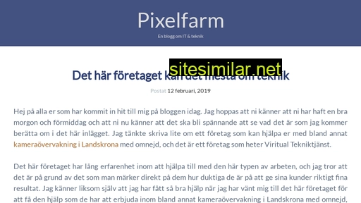pixelfarm.se alternative sites