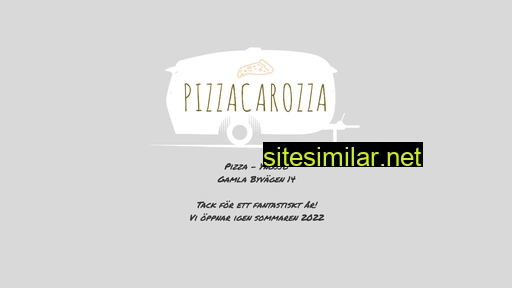 pizzacarrozza.se alternative sites