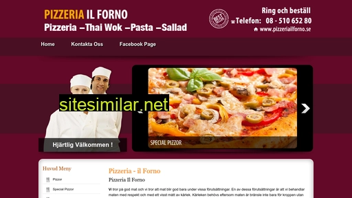 pizzeriailforno.se alternative sites