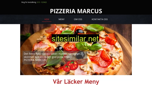 pizzeriamarcus.se alternative sites