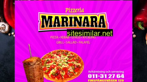 pizzeriamarinara.se alternative sites