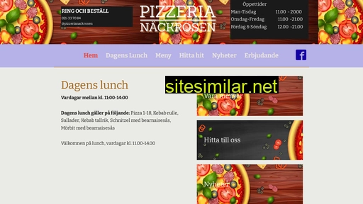 Pizzerianackrosen similar sites