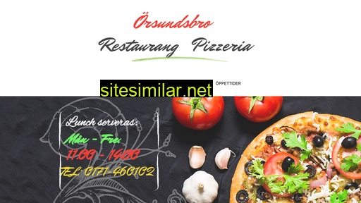 Pizzeriaorsundsbro similar sites