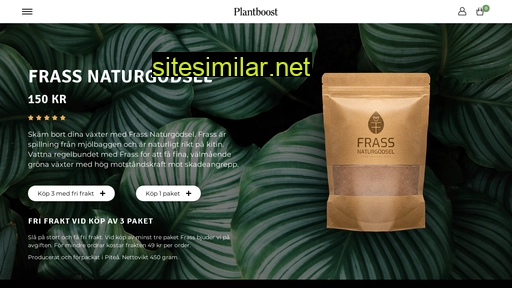 plantboost.se alternative sites