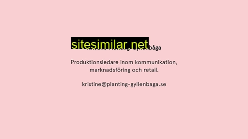 planting-gyllenbaga.se alternative sites