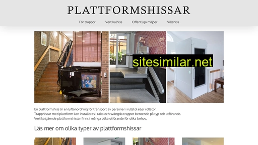 plattformshissar.se alternative sites